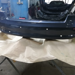Бампер задний skoda Octavia A5 1ZU807421